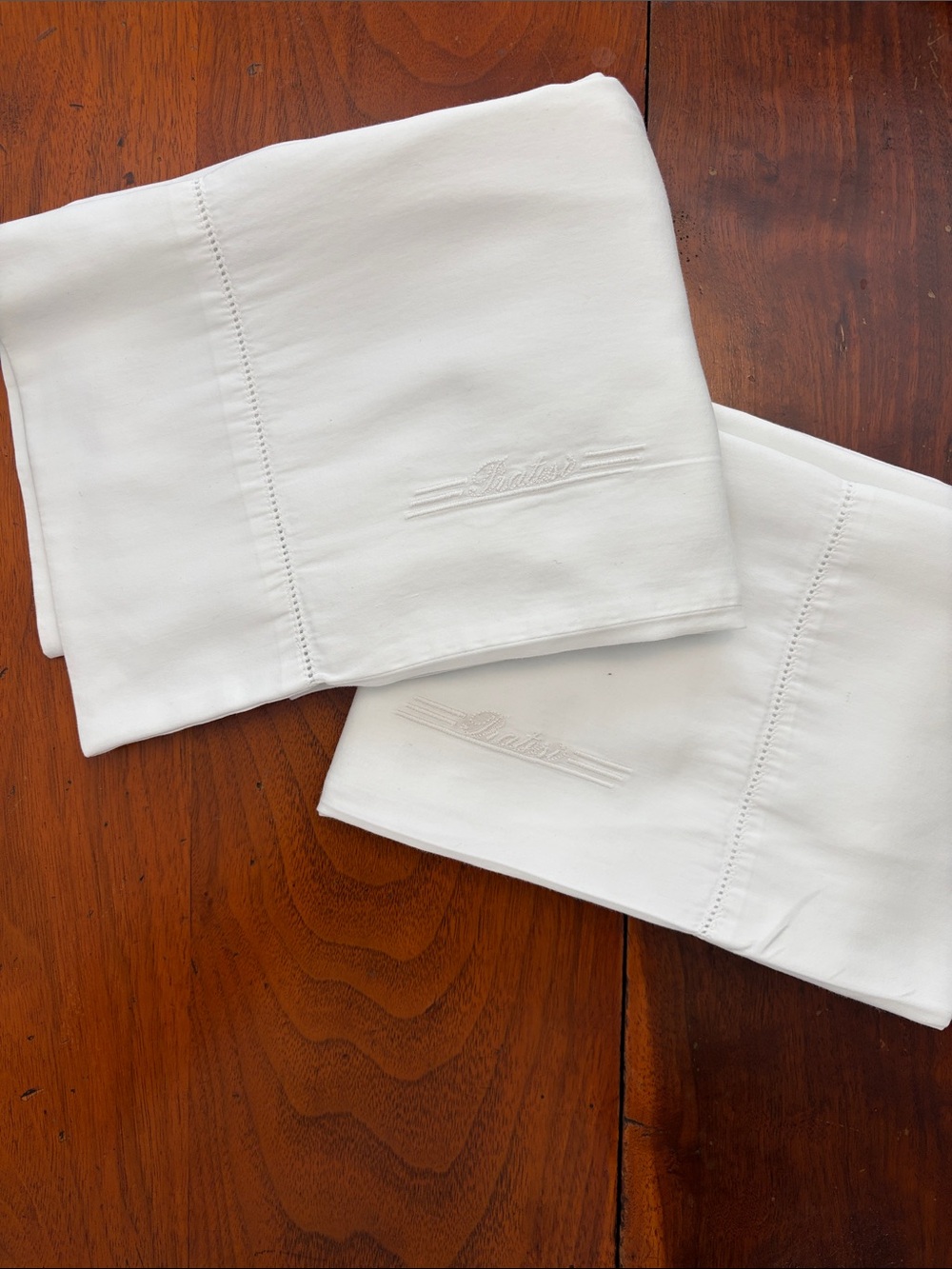 Pratesi Italy Luxury Pillowcases - Set of Two